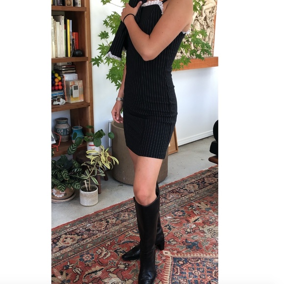 Vintage 90's pinstripe 2-piece suit size XS - Picture 4 of 6